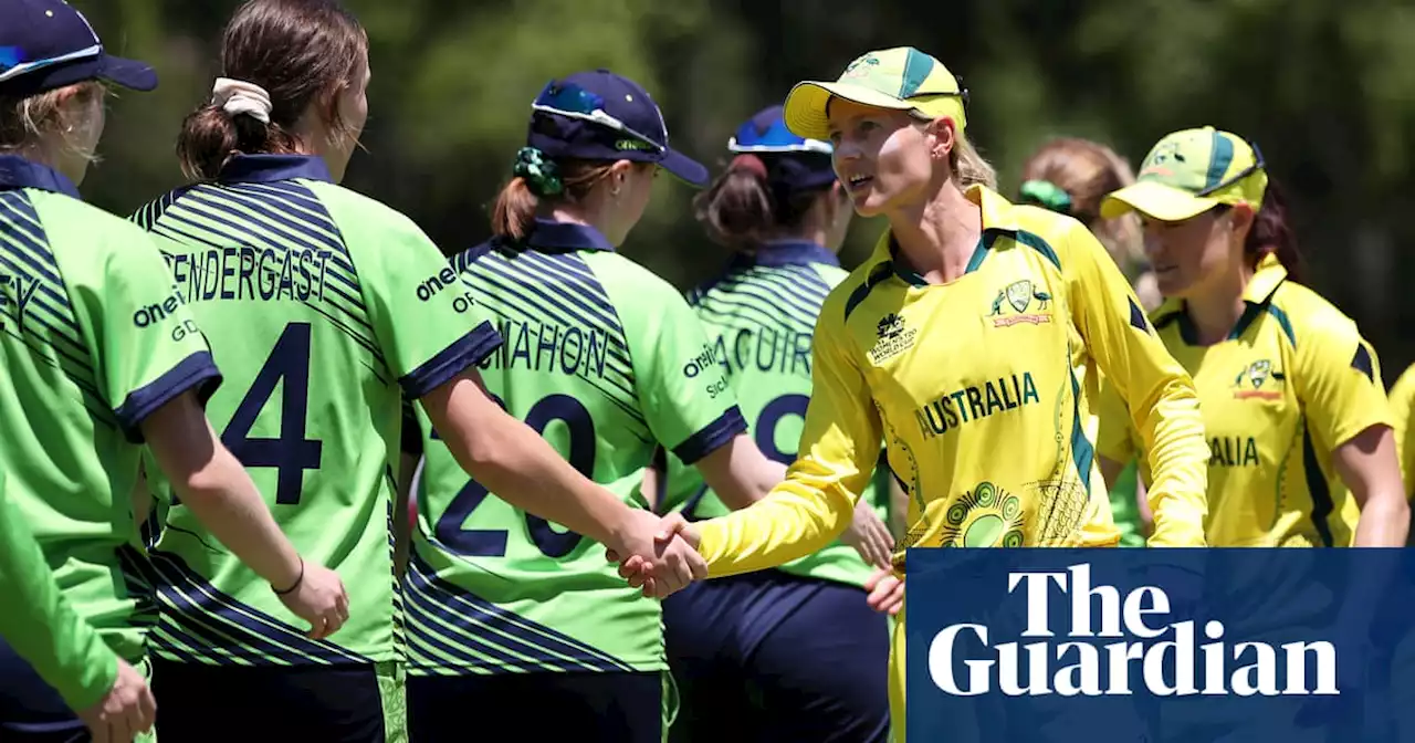 Australia’s women suffer shock defeat to Ireland in T20 World Cup warm-up