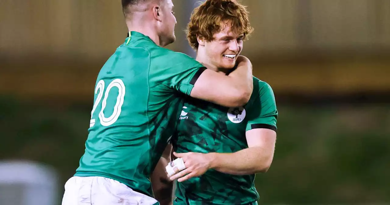 Henry McErlean the only change to Ireland U20s’ starting XV vs France