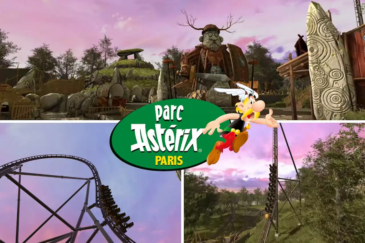 Voici Toutatis, le nouveau rollercoaster complètement dingue de Parc Astérix