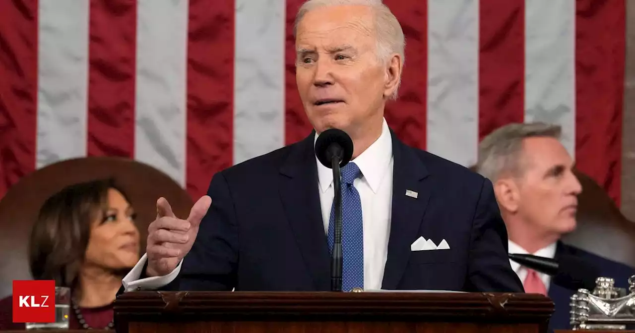 State of the Union: Biden umwirbt Republikaner, schreckt Ausländer ab | Kleine Zeitung