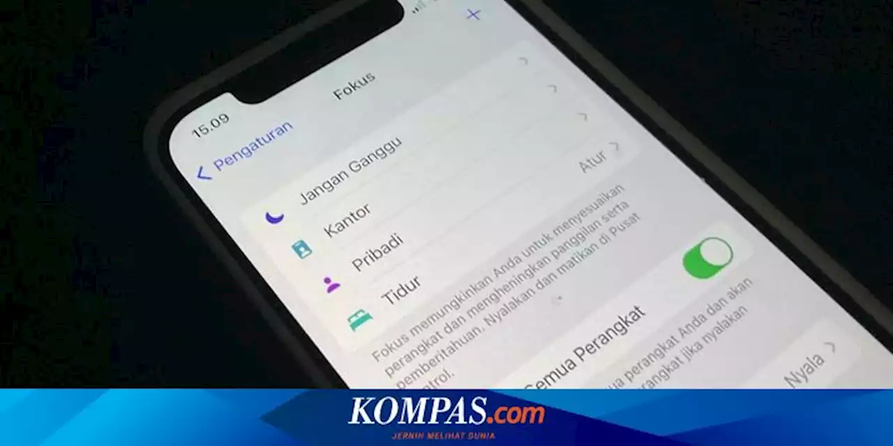 Cara Mengaktifkan Mode Jangan Ganggu di iPhone dengan Mudah via Focus