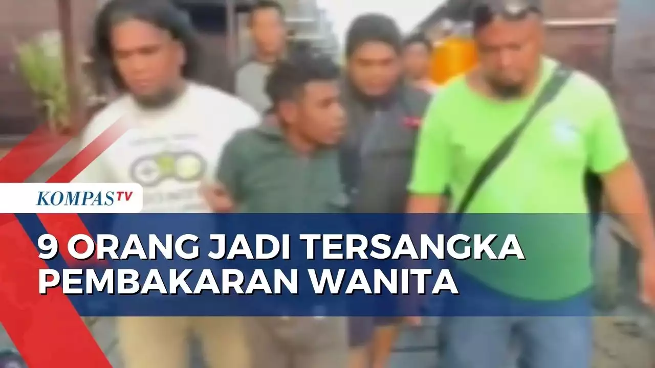 Polisi Tangkap 9 Tersangka Pembakaran Perempuan Korban Hoaks Penculikan di Sorong