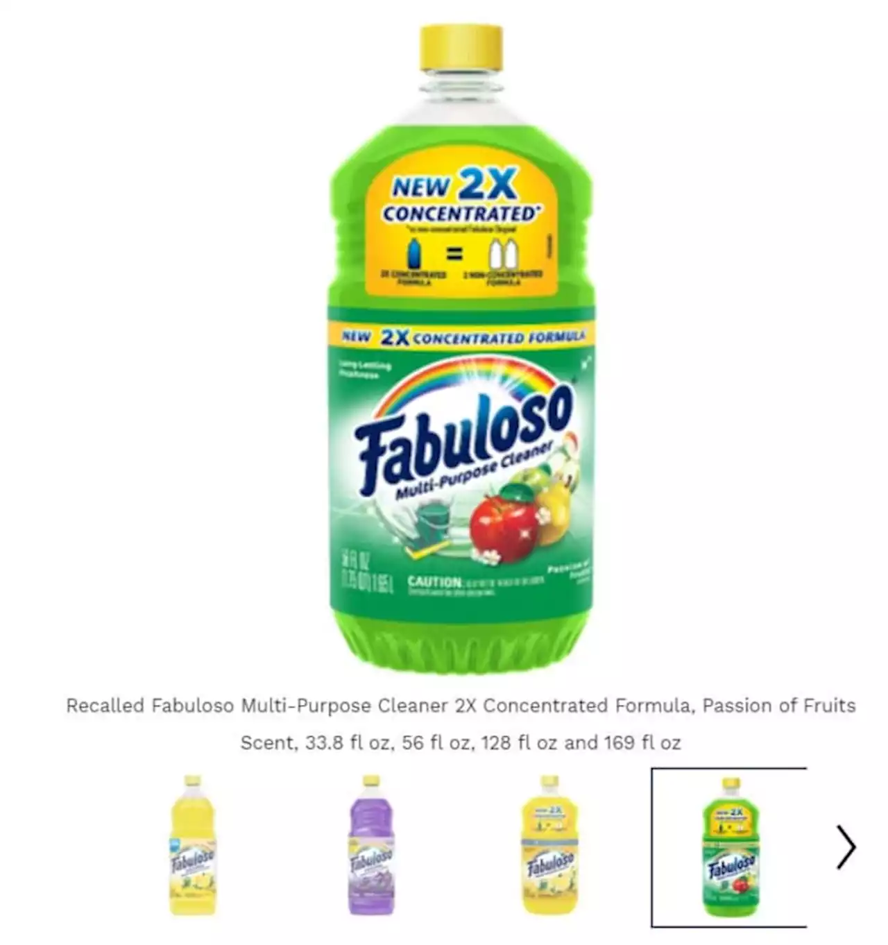 Recall warning: Popular multi-purpose cleaner recalled due to bacteria risk