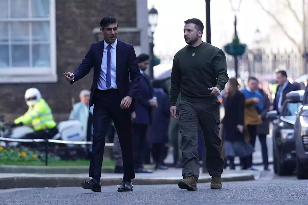 Guerre en Ukraine : Londres déroule le tapis rouge à Volodymyr Zelensky