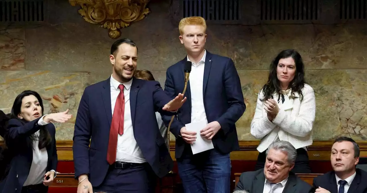 Retraites : la prise de parole d'Adrien Quatennens à l'Assemblée sème le chaos