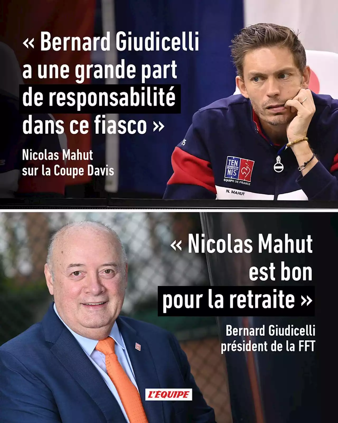 Bernard Giudicelli : « Nicolas Mahut est bon pour la retraite »