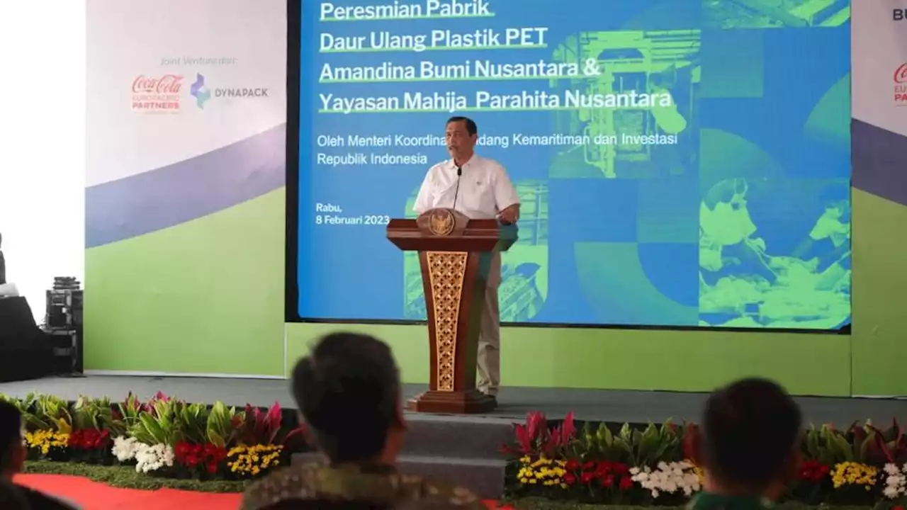 Tak Ingin Ciptakan Generasi Cacat, Menko Luhut Targetkan Masalah Sampah Plastik Beres 2025