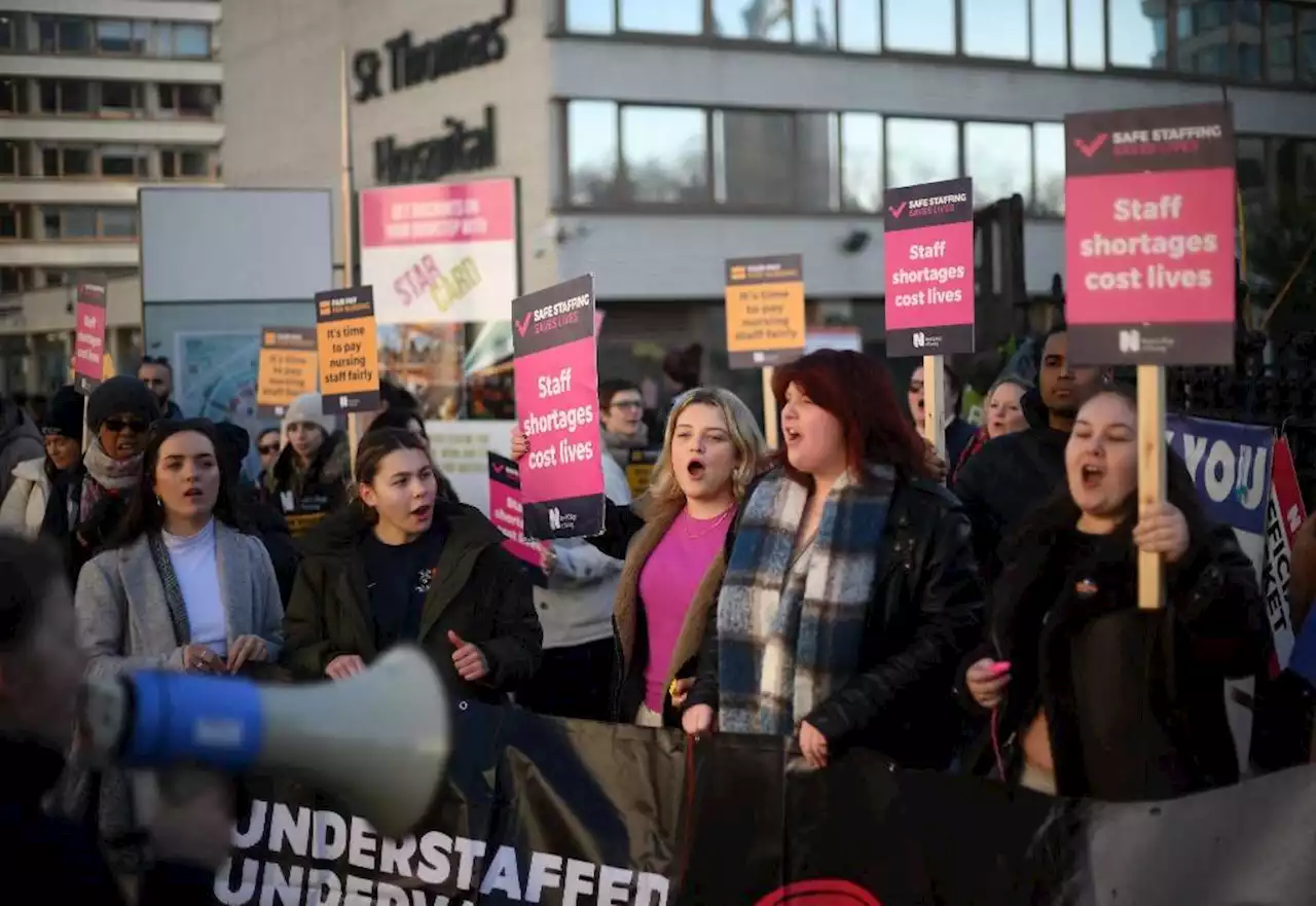 Medics walk out in UK's biggest health service strikes