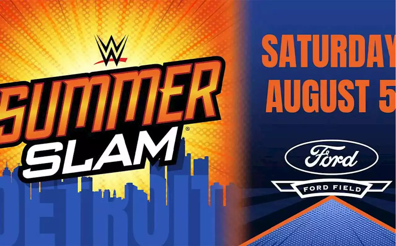 WWE anuncia SummerSlam 2023 en el Ford Field de Detroit