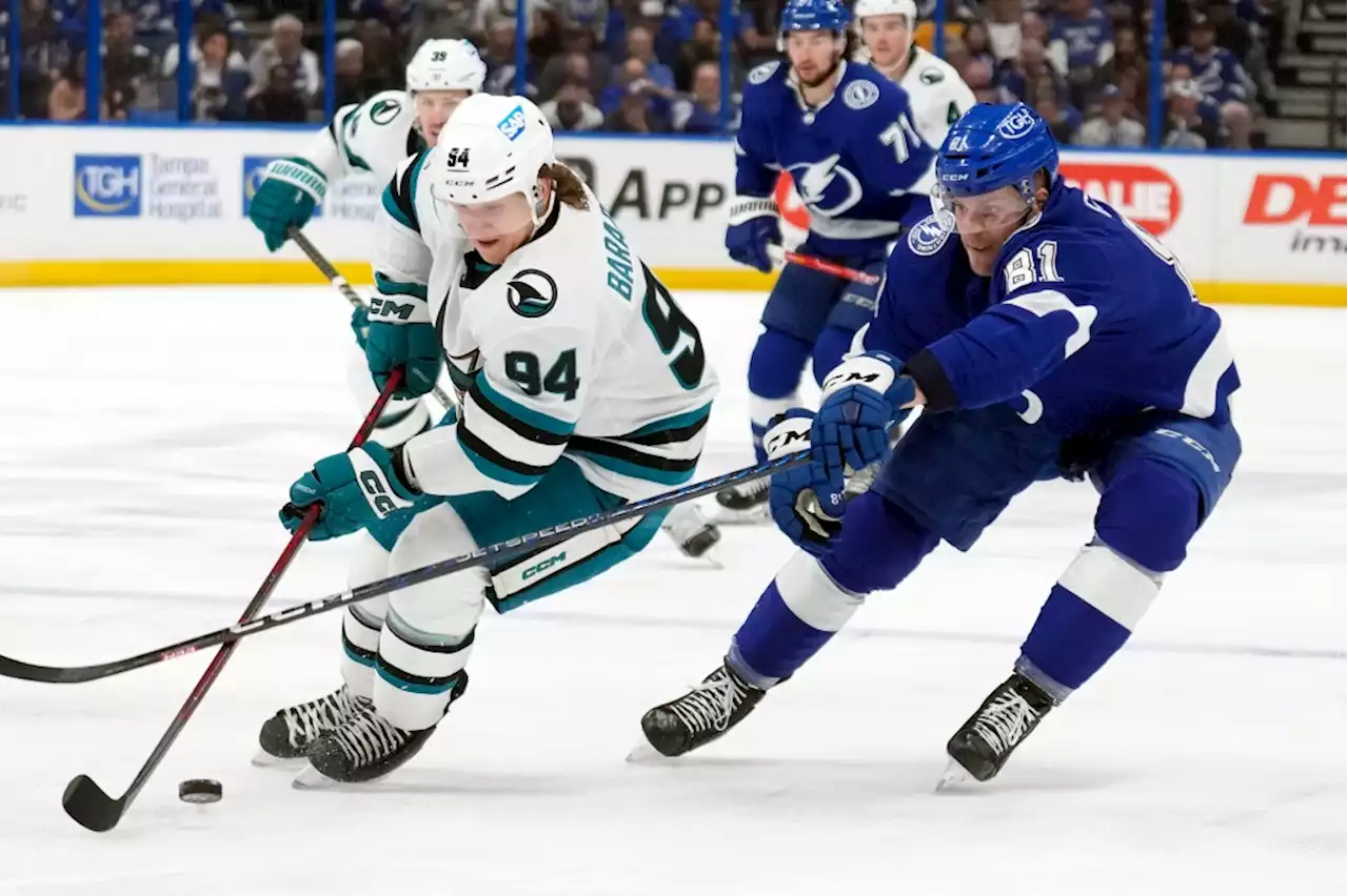 Meier scores in OT as Sharks cap off unlikely comeback against Tampa Bay Lightning