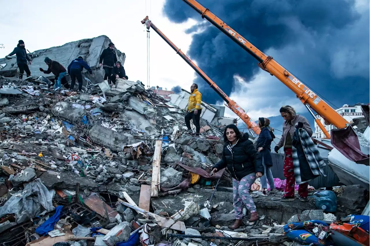 Photos: Rescuers race to find earthquake survivors in Turkey, Syria