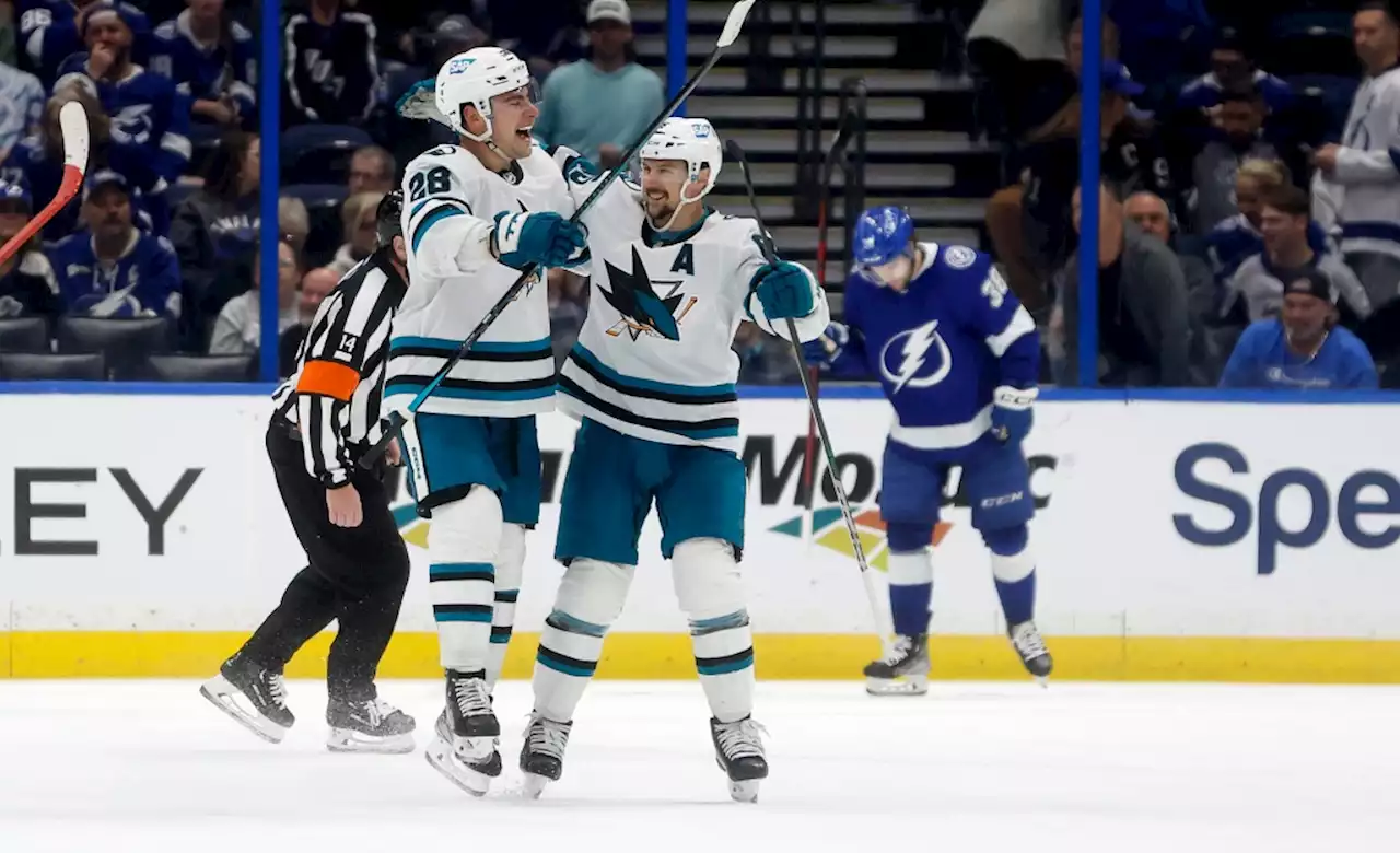 With Winnipeg Jets GM looking on, Timo Meier shows why he’s so valuable