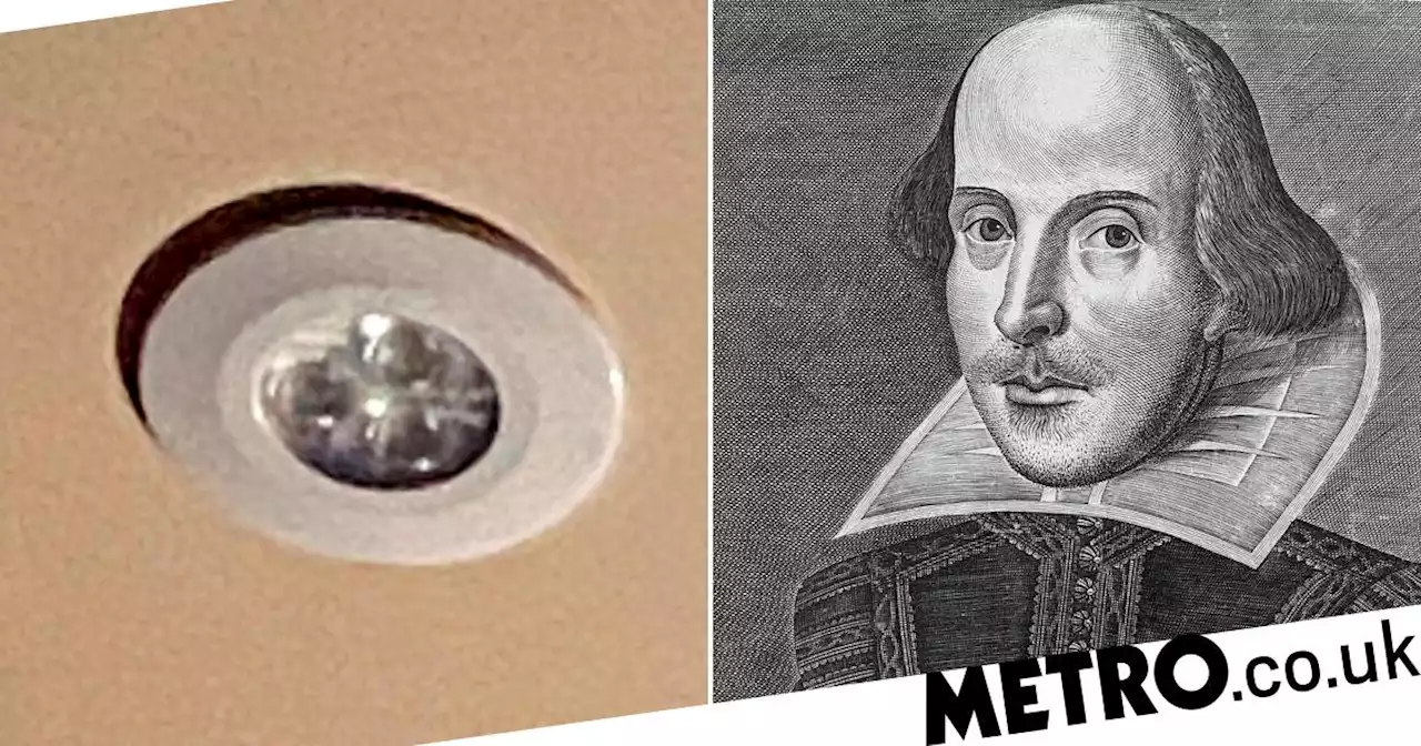 As You Light It: Woman thinks she's found Shakespeare's face in an LED