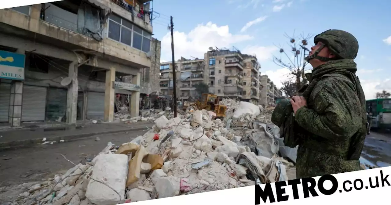 Dad holds hand of dead daughter crushed under rubble in Turkey earthquake