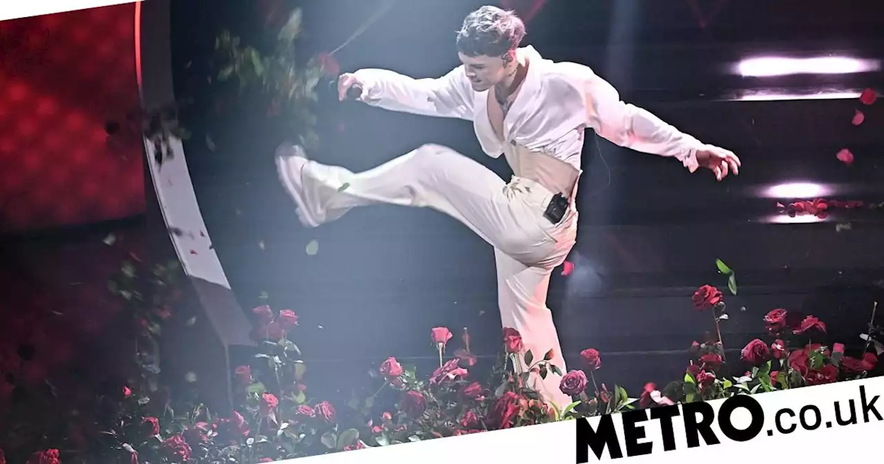 Eurovision star booed after throwing tantrum and smashing up stage