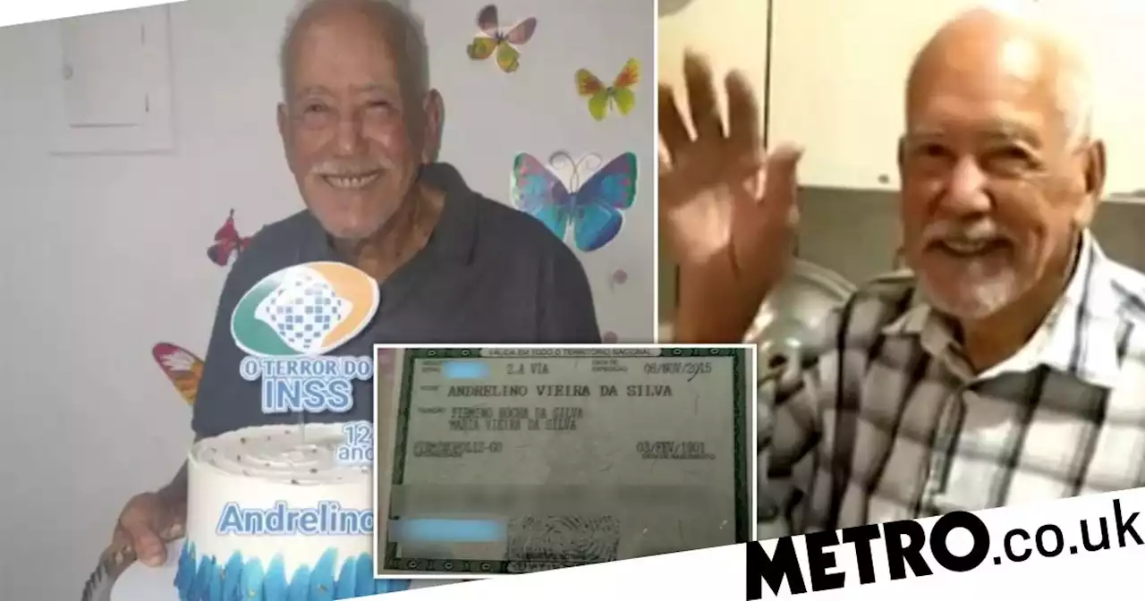 Man claiming he's 'world's oldest man aged 122' is in surprisingly good nick