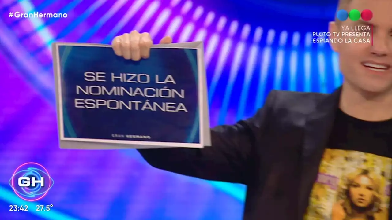 Gran Hermano: quién hizo la nominación espontánea