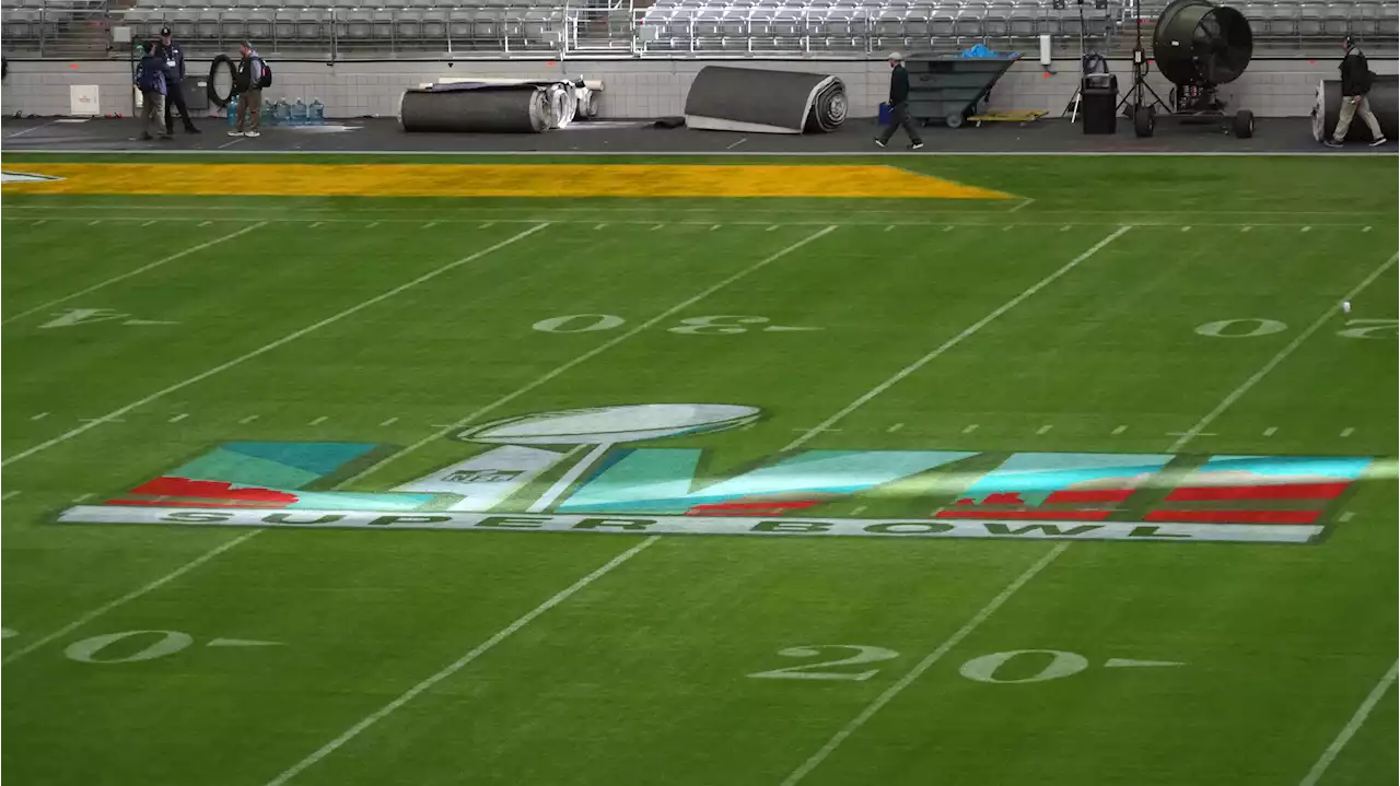 Check Out Super Bowl LVII Field Design, End Zones for Eagles, Chiefs