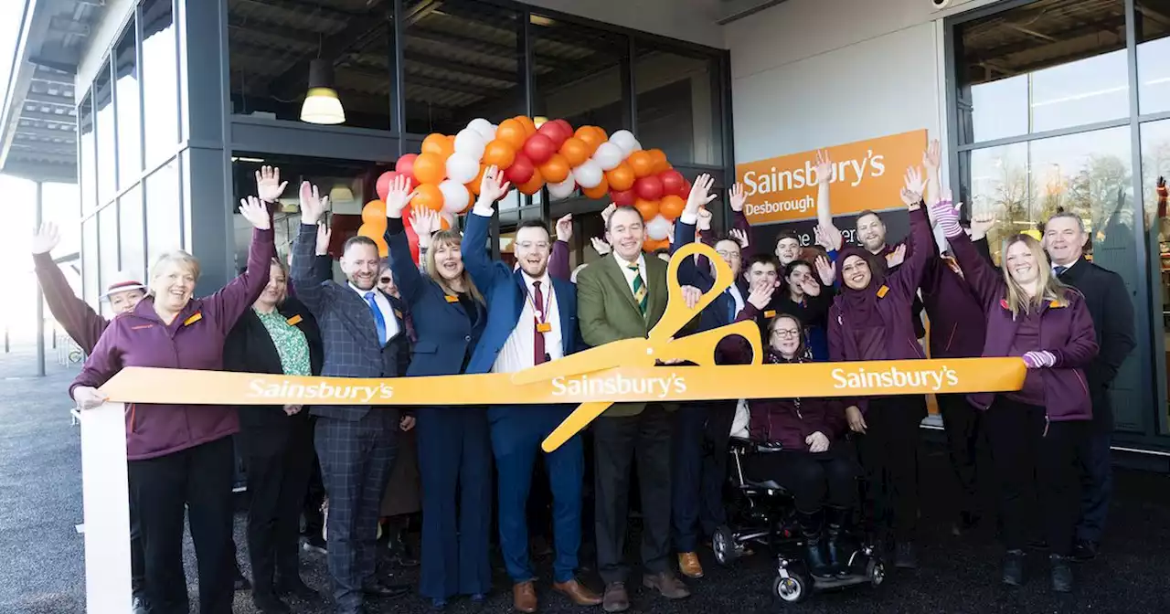 Sainsbury's store finally opens in Desborough