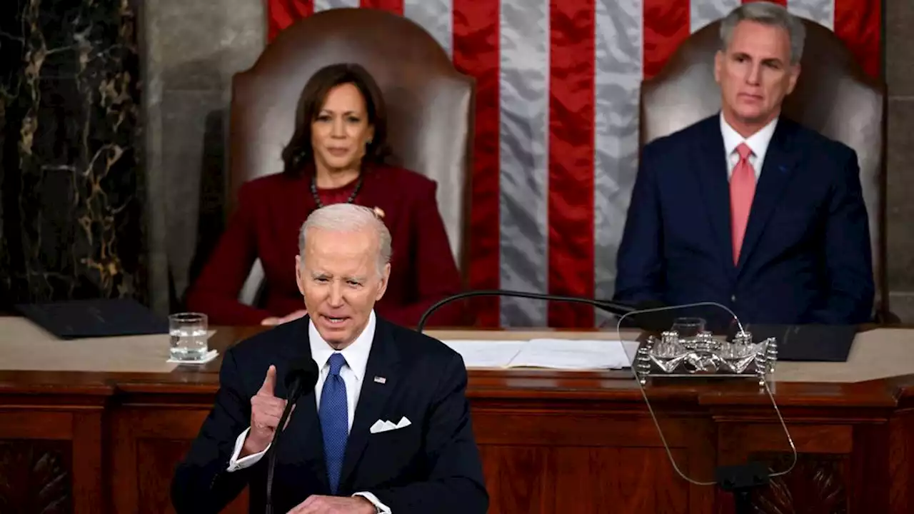 State of the Union: Biden roept Republikeinen op met hem 'de klus te klaren'