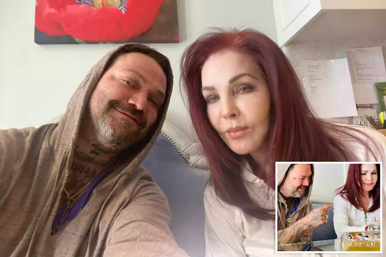 Bam Margera and Priscilla Presley share lunch — and a surprising connection