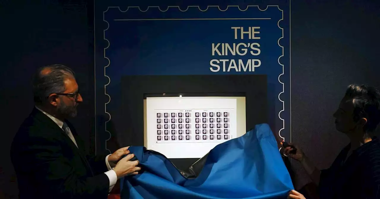 King Charles' first stamp unveiled with design honouring historic tradition