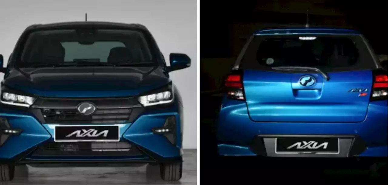 Perodua Axia 2023 - gambar rasmi hadapan dan belakang didedahkan tanpa pelekat penyamaran - paultan.org