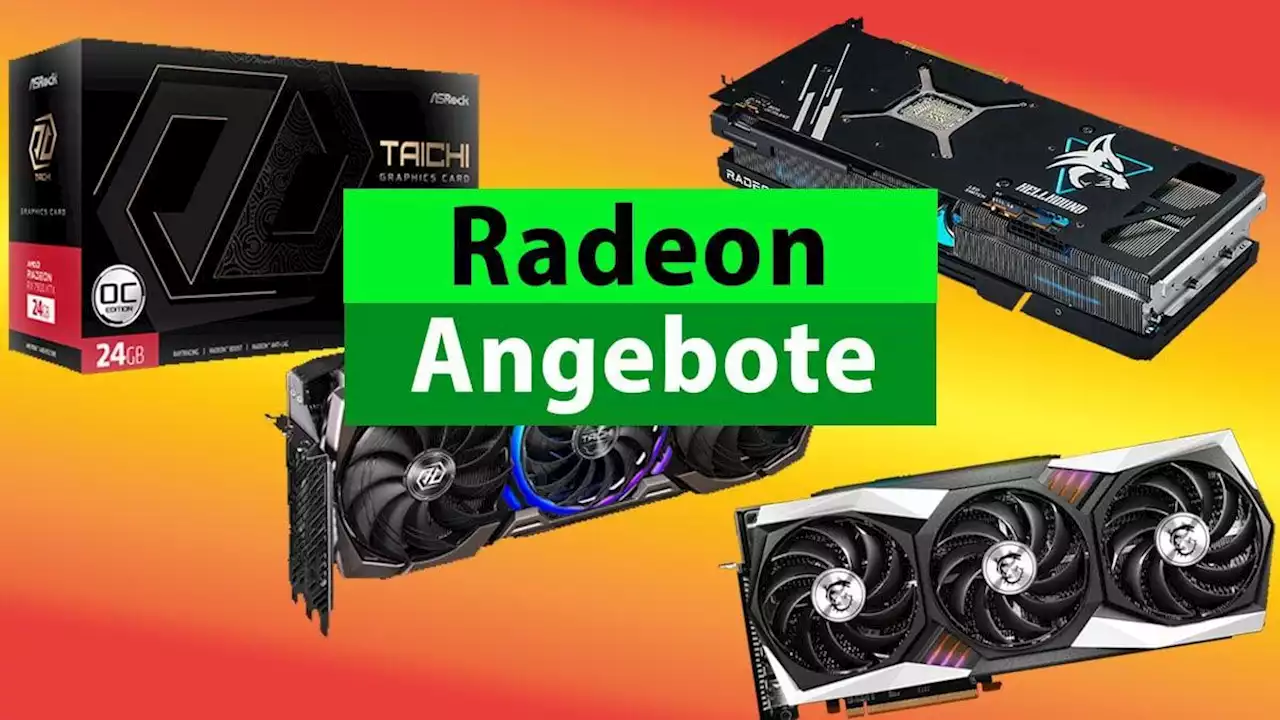 Grafikkarte kaufen: RX 7900 XTX nähert sich RX 7900 XT an - Radeon-Marktübersicht