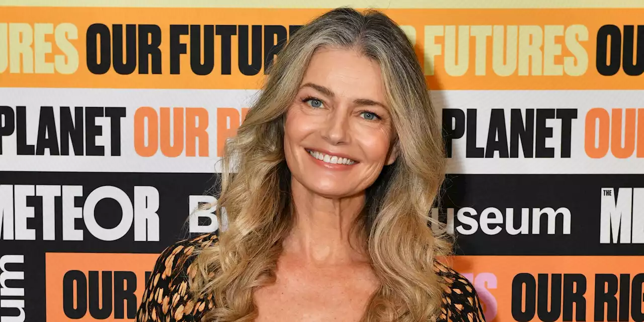 At 57, Paulina Porizkova Is ‘Embracing Age’ While Showing off Gray Hair in New Pics