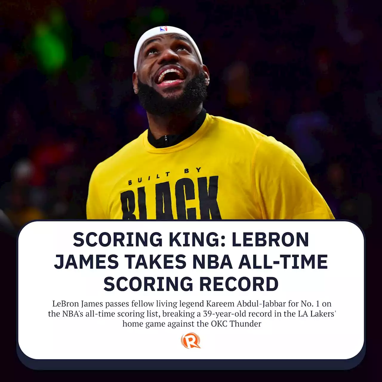 Scoring King: LeBron James takes NBA all-time scoring record