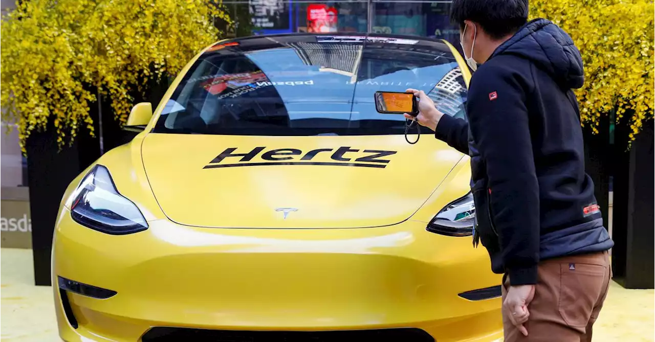 Hertz has fewer Teslas in its fleet than planned