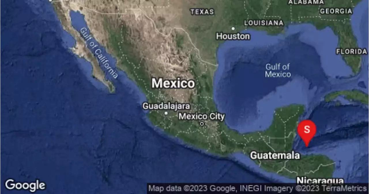 Sismo de magnitud 5.5 remece a Chetumal, Quintana Roo; también se percibe en Honduras