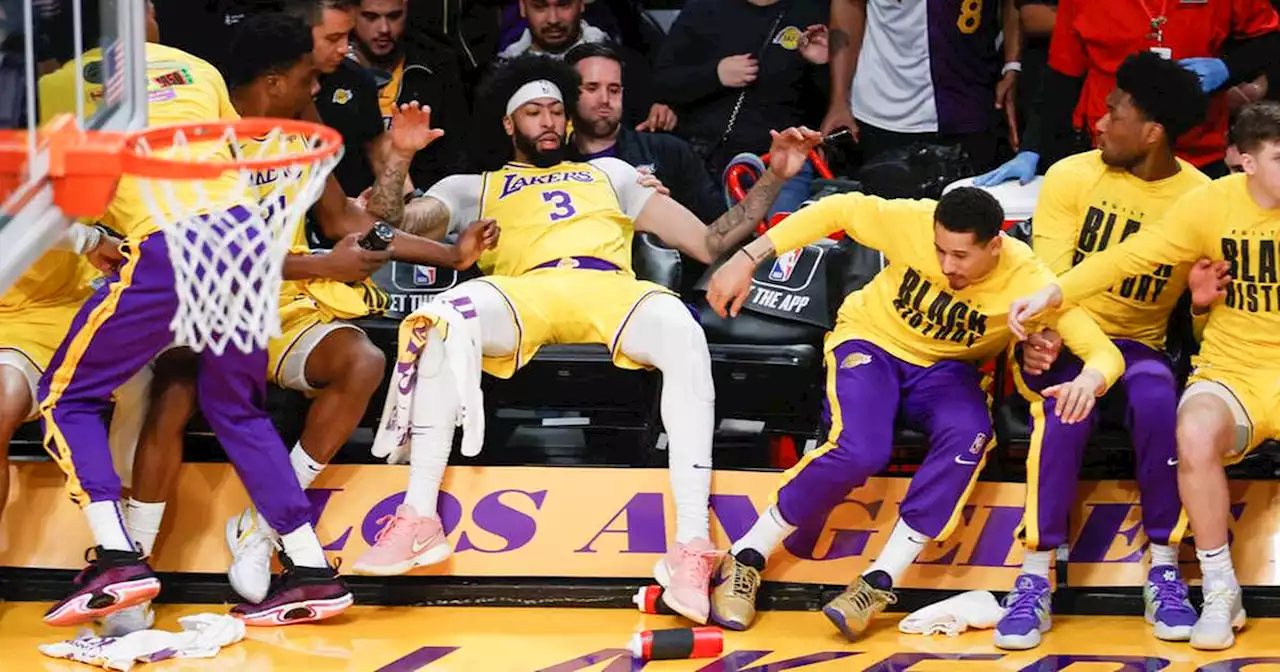 NBA: Lakers-Star Anthony Davis sorgt bei LeBrons Rekord-Show für Irritationen