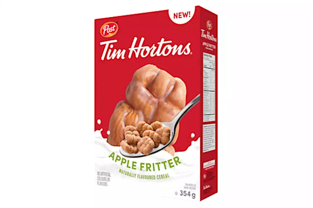Tim Hortons apple fritter cereal, would you eat it?