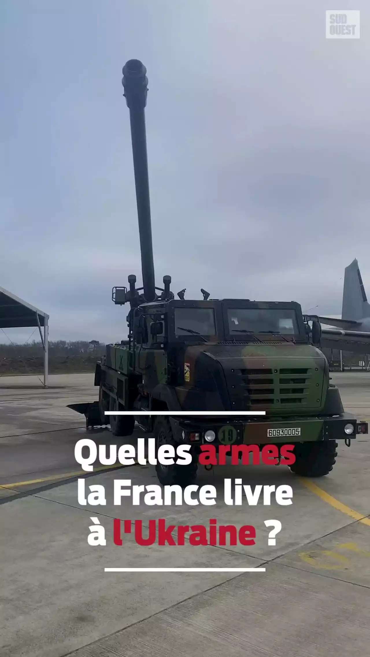 Vidéo. Guerre en Ukraine : quelles armes la France livre à Kiev ?