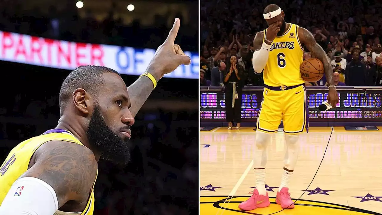 Basket: LeBron James alla tiders bästa poänggörare i NBA