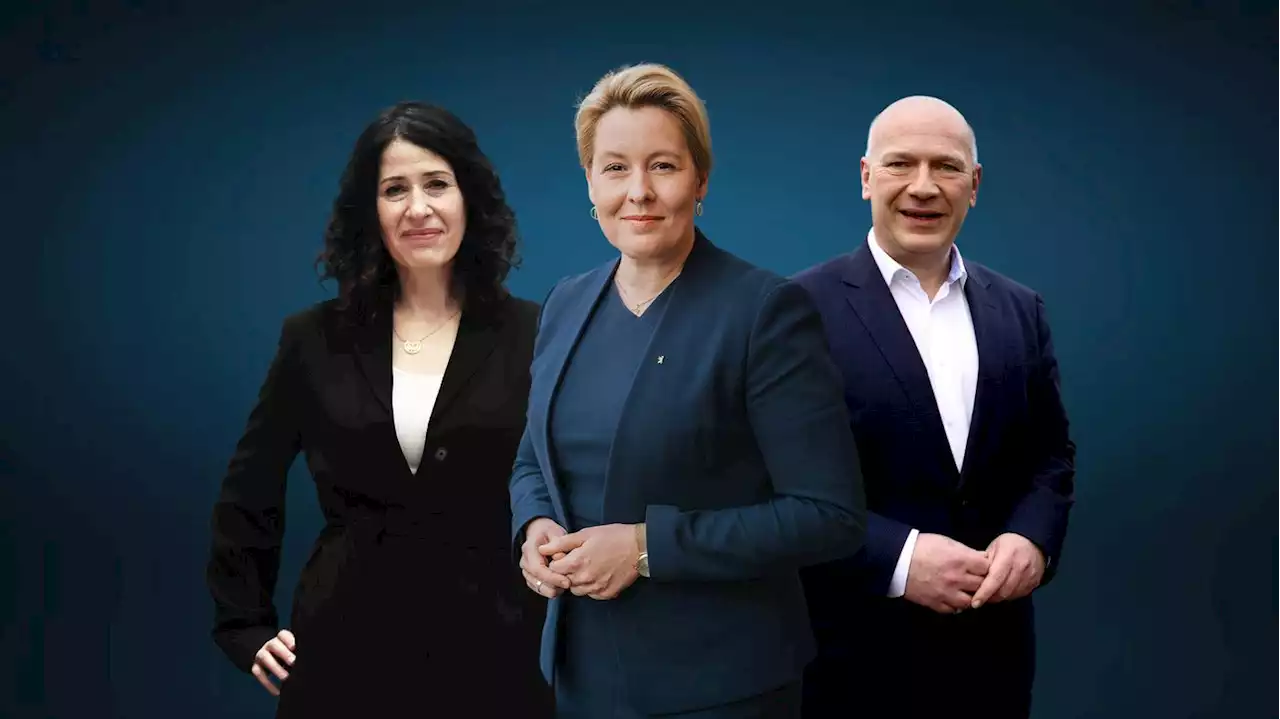 Jetzt im Livestream: Giffey, Wegner und Jarasch im Tagesspiegel-Triell zur Berlin-Wahl