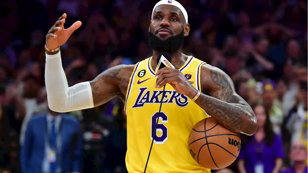 Nach fast 39 Jahren: US-Basketballer LeBron James bricht Punkterekord in der NBA