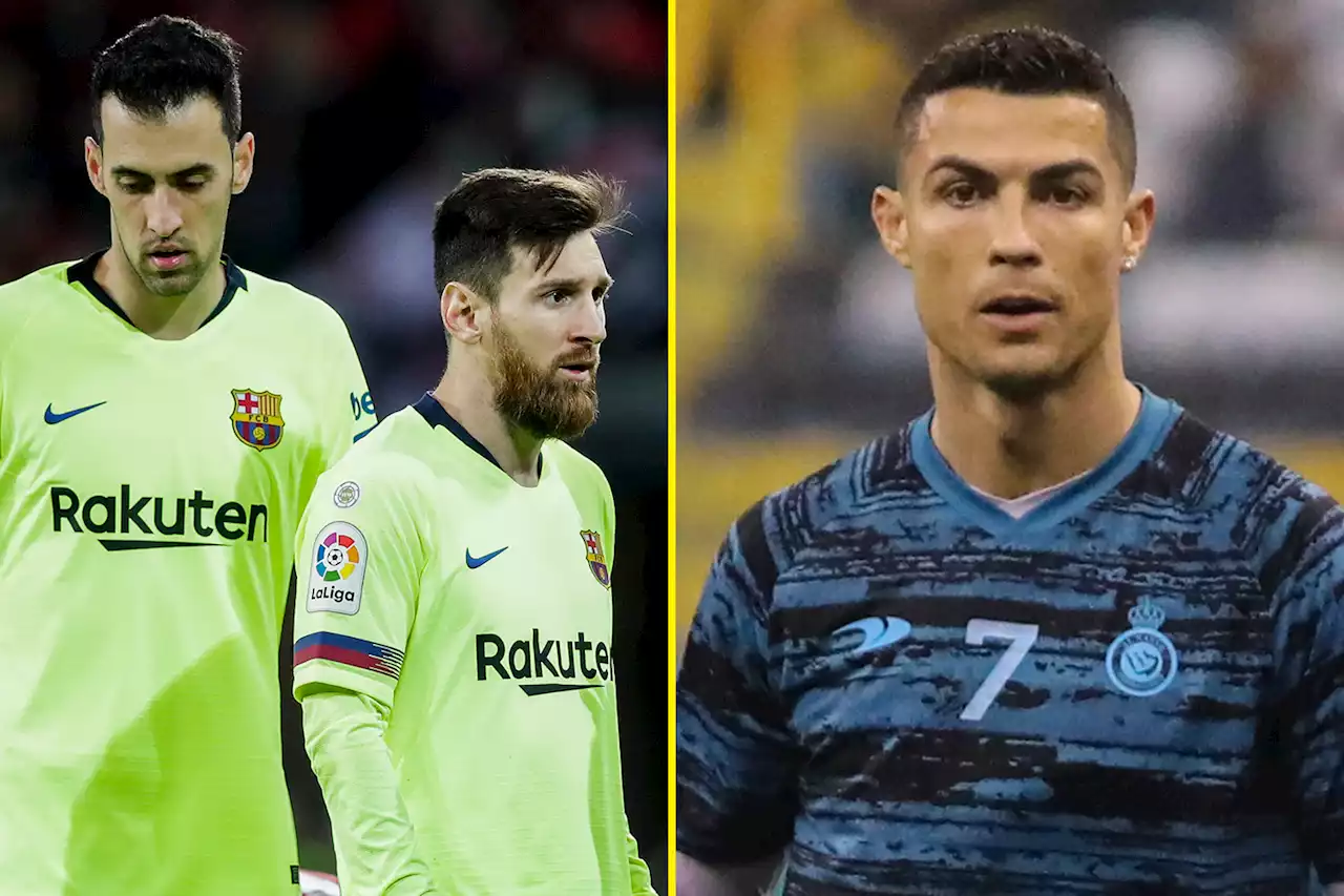 Barca star could join Ronaldo at Al-Nassr after describing Messi as 'best in the world'