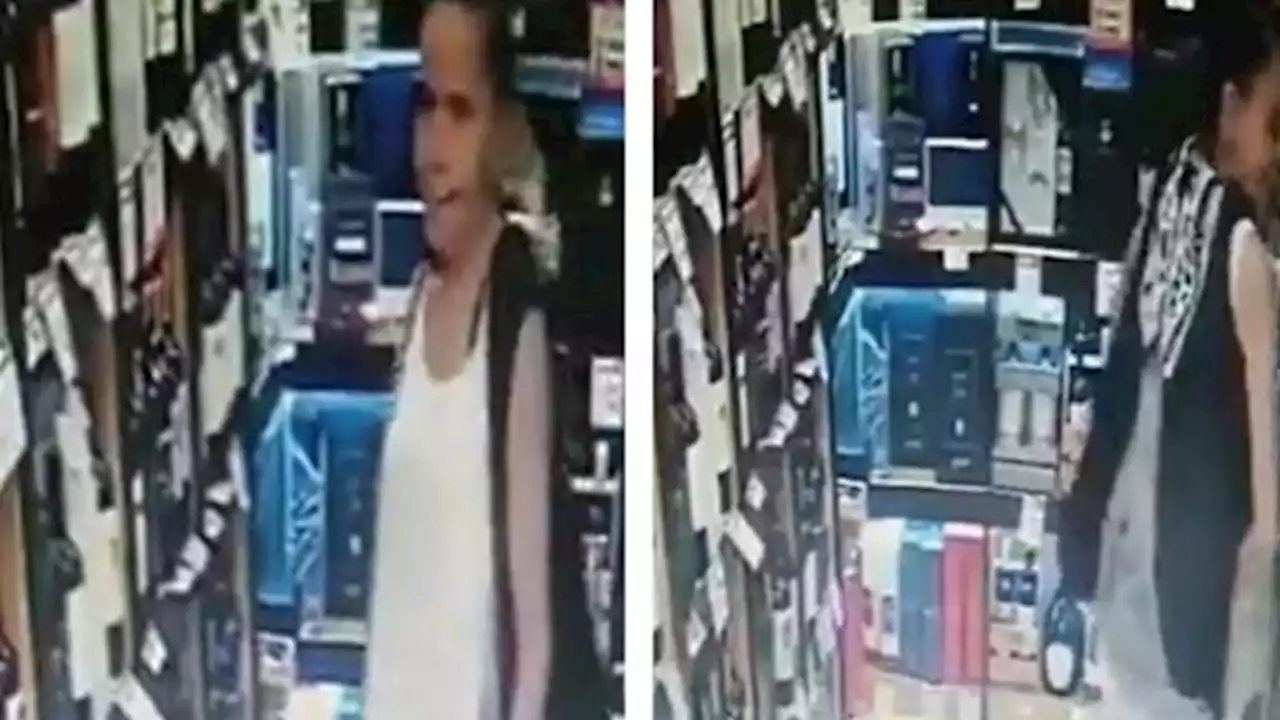 Video: Una mujer robó una botella de vino de 160.000 pesos