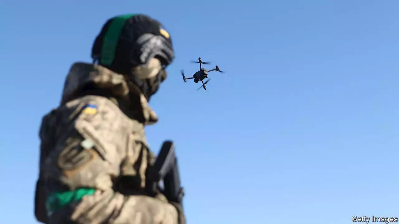 How drones dogfight above Ukraine