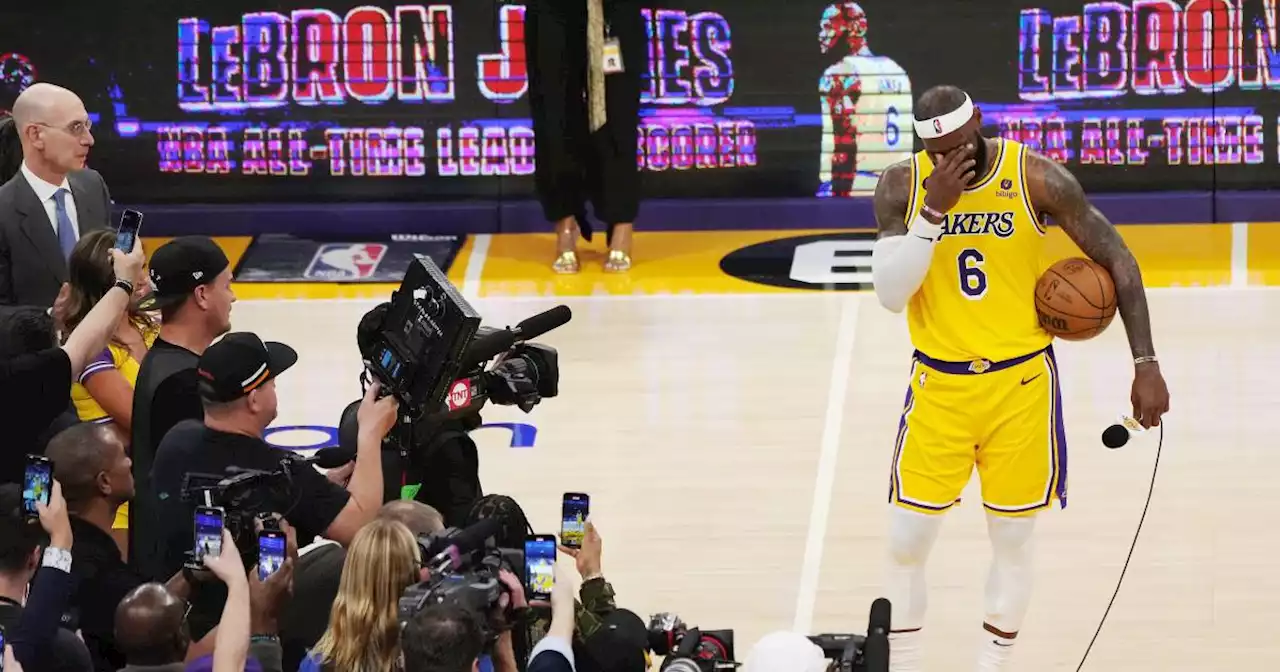 Amerika smult van NBA-record van LeBron James: ‘Wat een legendarische avond!’