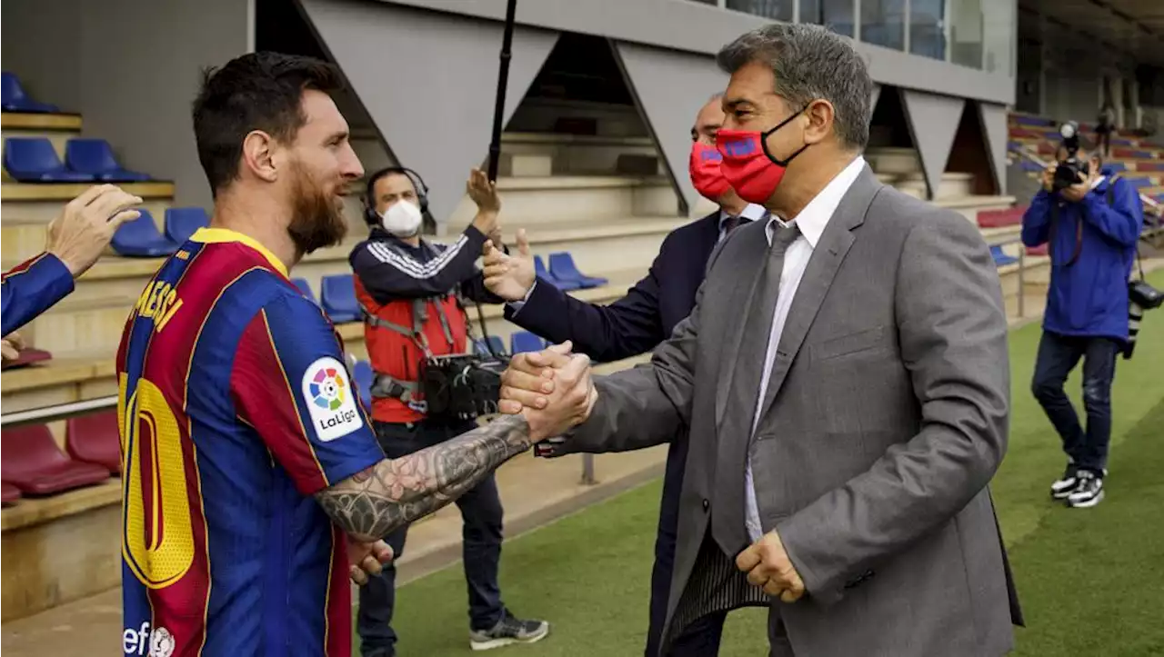 Hermano de Messi revela que si vuelve a Barcelona echará a Laporta