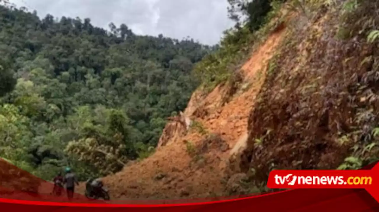 Jalan Utama di Kabupaten Malinau Kaltara Tertutup Longsor, Bahan Pokok di Wilayah Terdampak Menipis