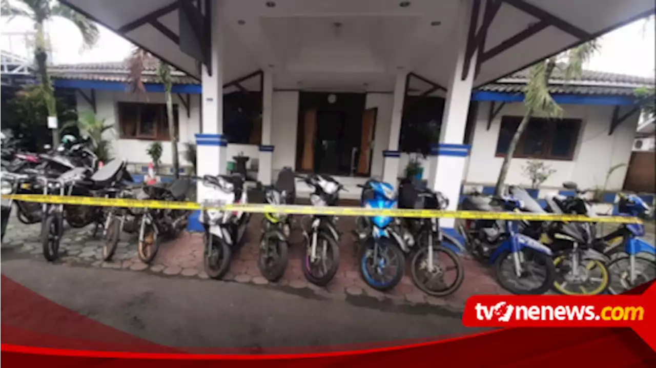 Polres Semarang Amankan Belasan Unit Kendaraan Balap Liar