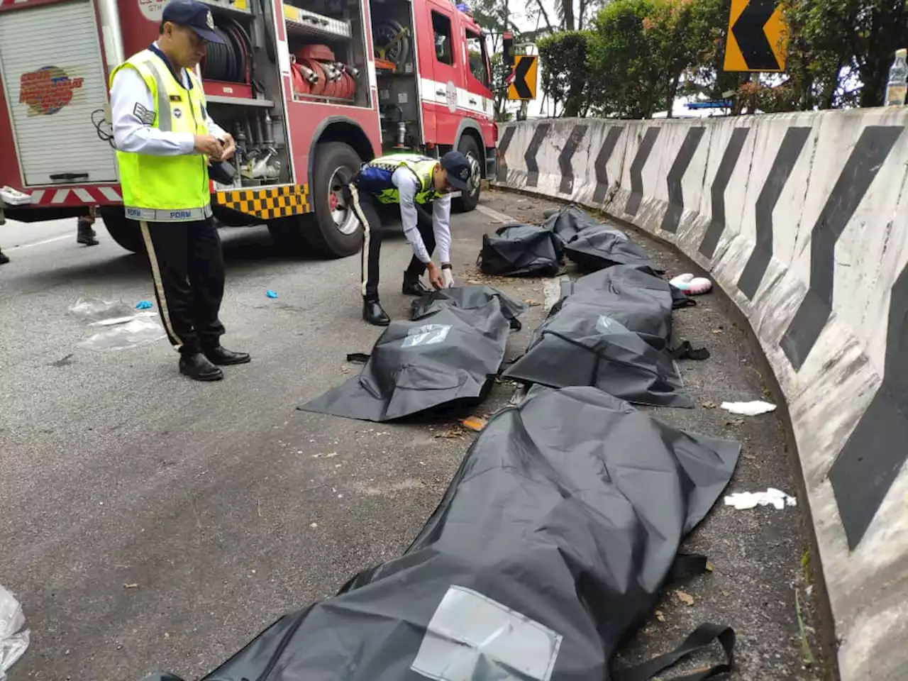 Tujuh maut di Genting Highlands dalam perjalanan pulang ke Pulau Pinang