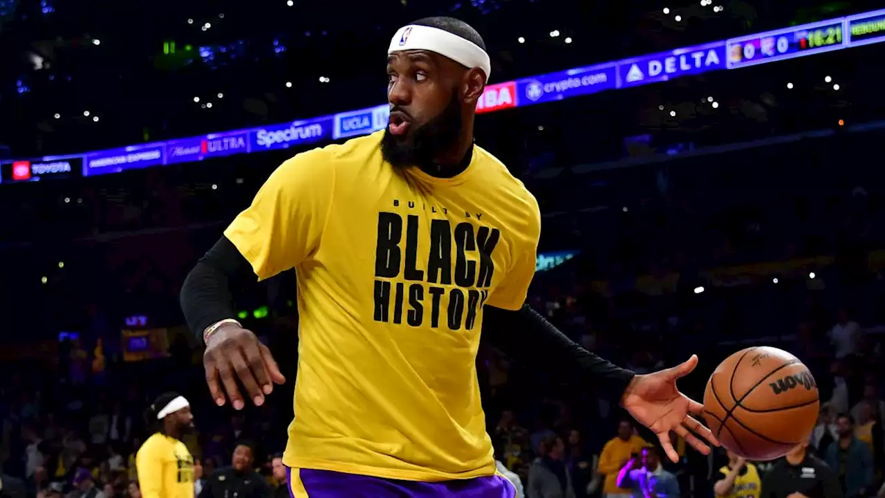 Los Angeles Lakers fans hoping to see some LeBron James history