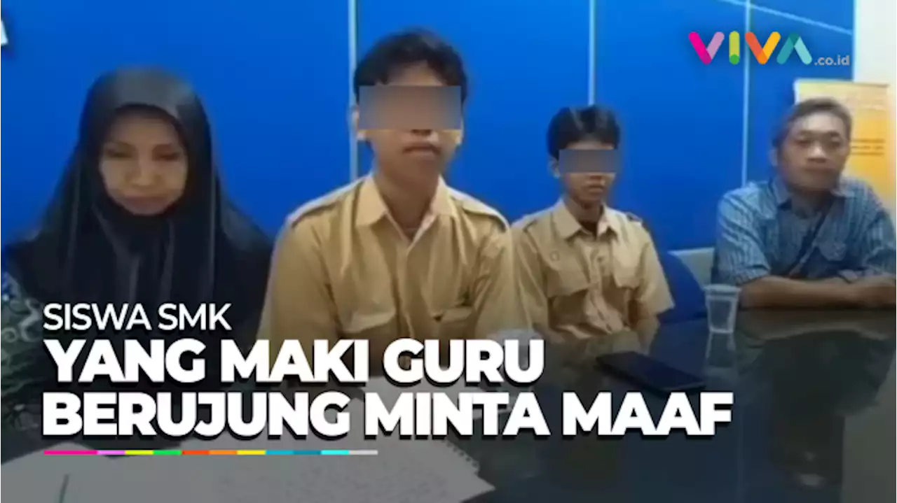 Nyali Ciut, Siswa SMK Bentak Guru Akhirnya Minta Maaf - Vlix.id