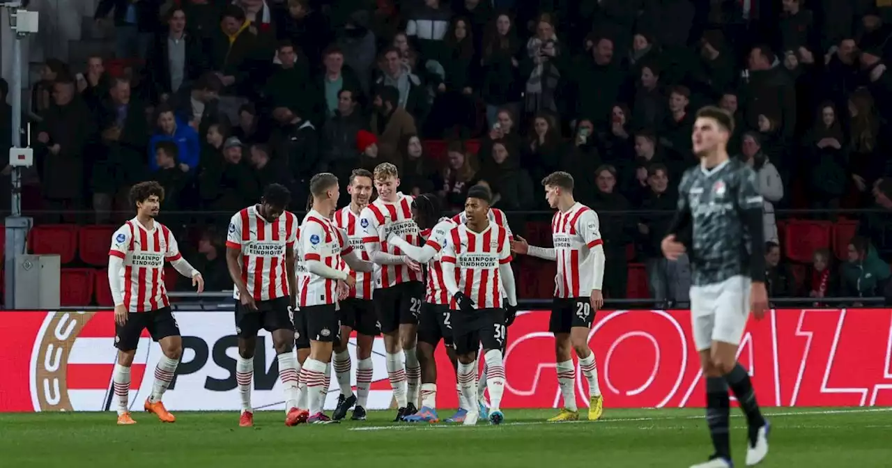 Vreugde bij Branthwaite, opluchting bij De Jong: PSV knikkert Emmen uit de beker