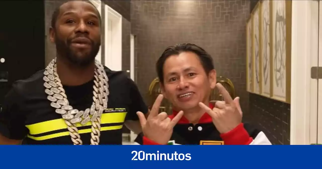 Floyd Mayweather gasta un millón de dólares en una collar de oro que pesa 2,5 kilos